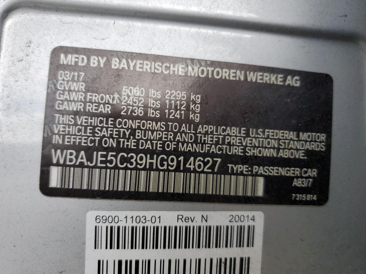 2017 BMW 5er - Image 12