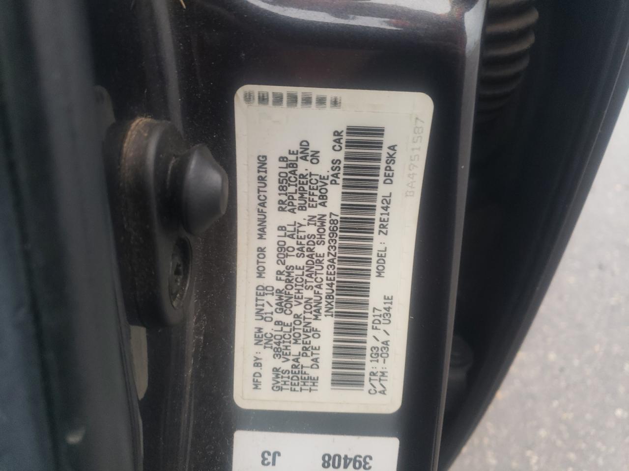 2010 Toyota Corolla - Image 12