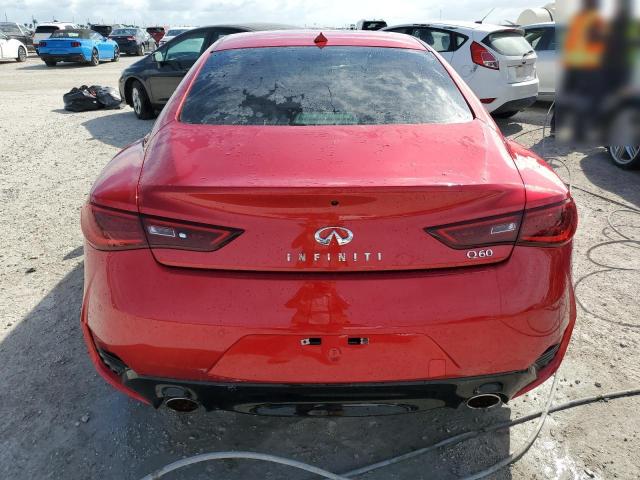  INFINITI Q60 2022 Красный