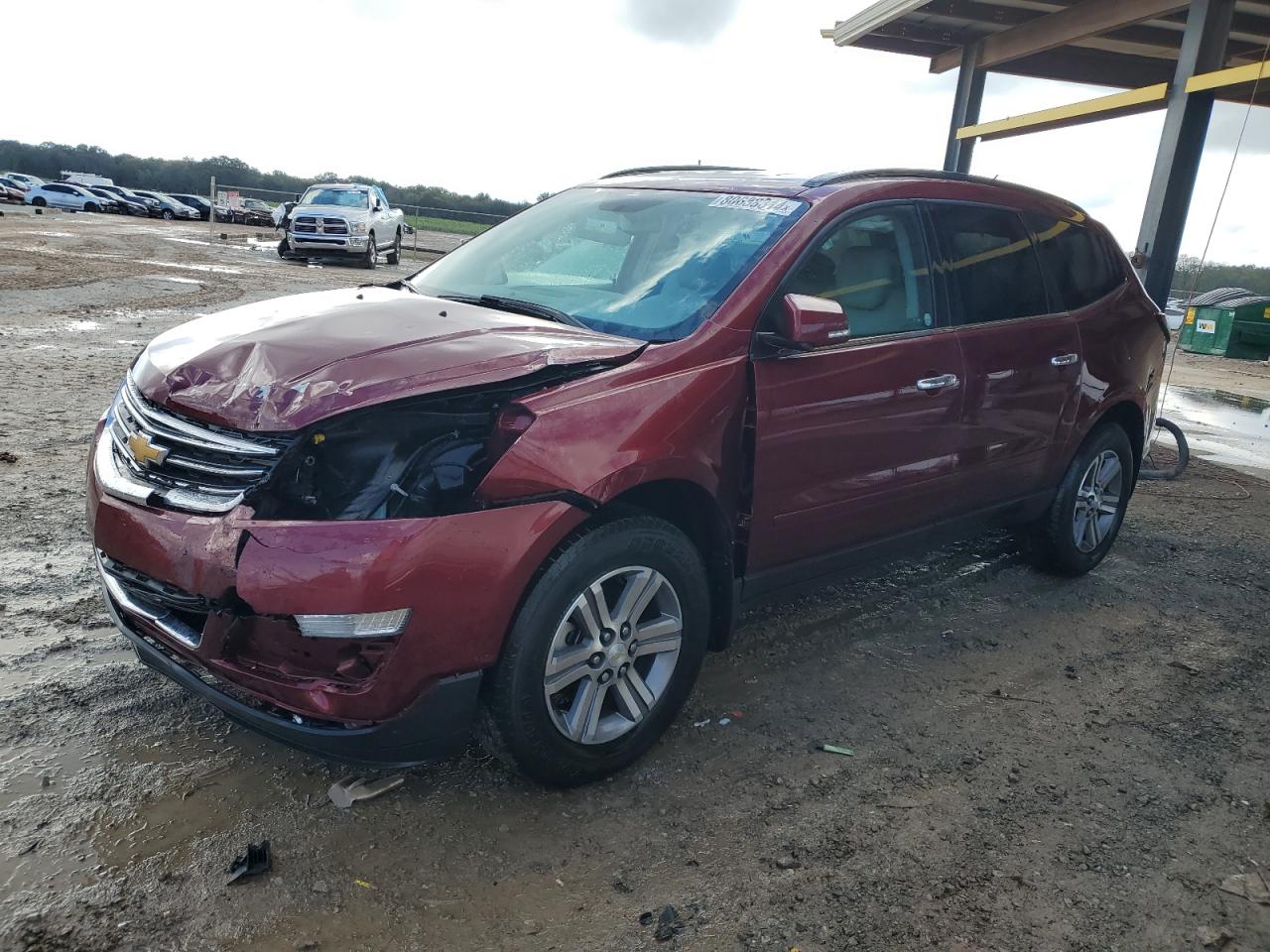 2017 Chevrolet Traverse Lt VIN: 1GNKRHKD7HJ332804 Lot: 80638314