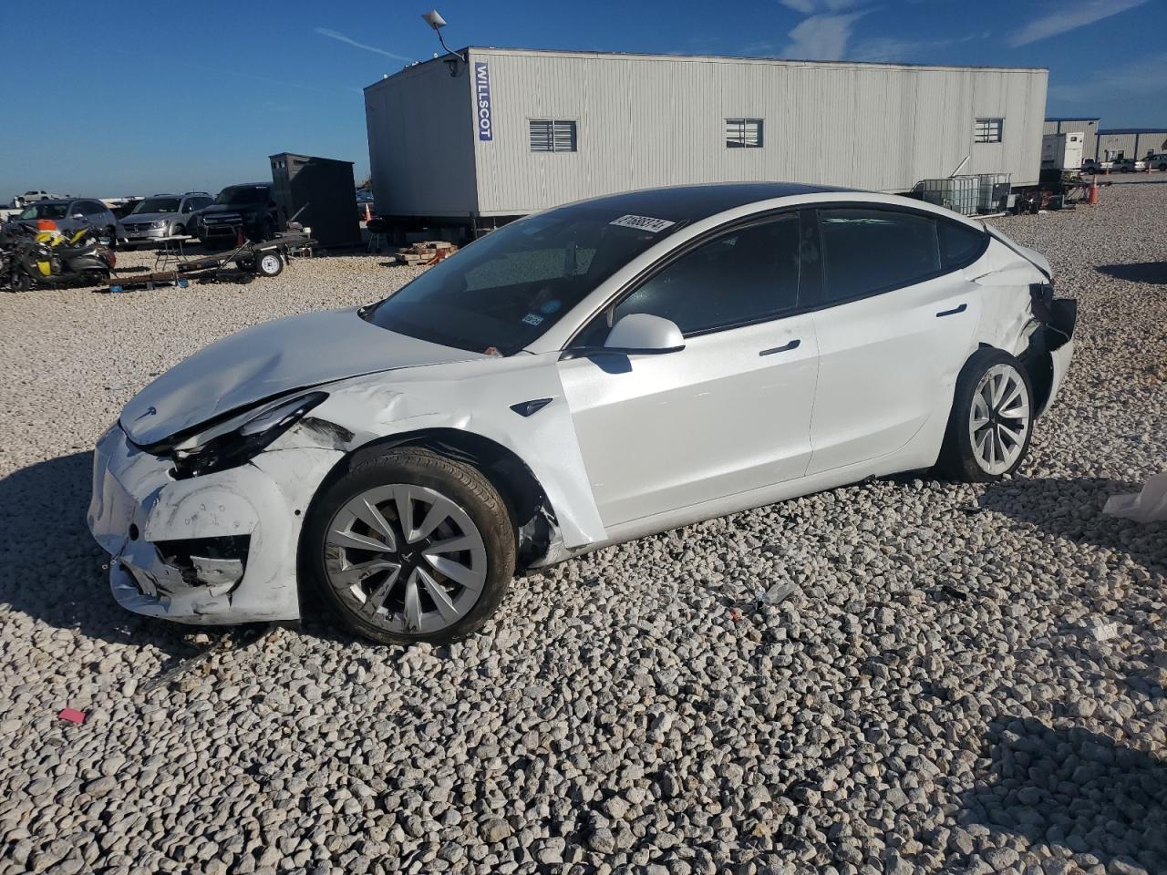 VIN 5YJ3E1EA5MF053824 2021 TESLA MODEL 3 no.1