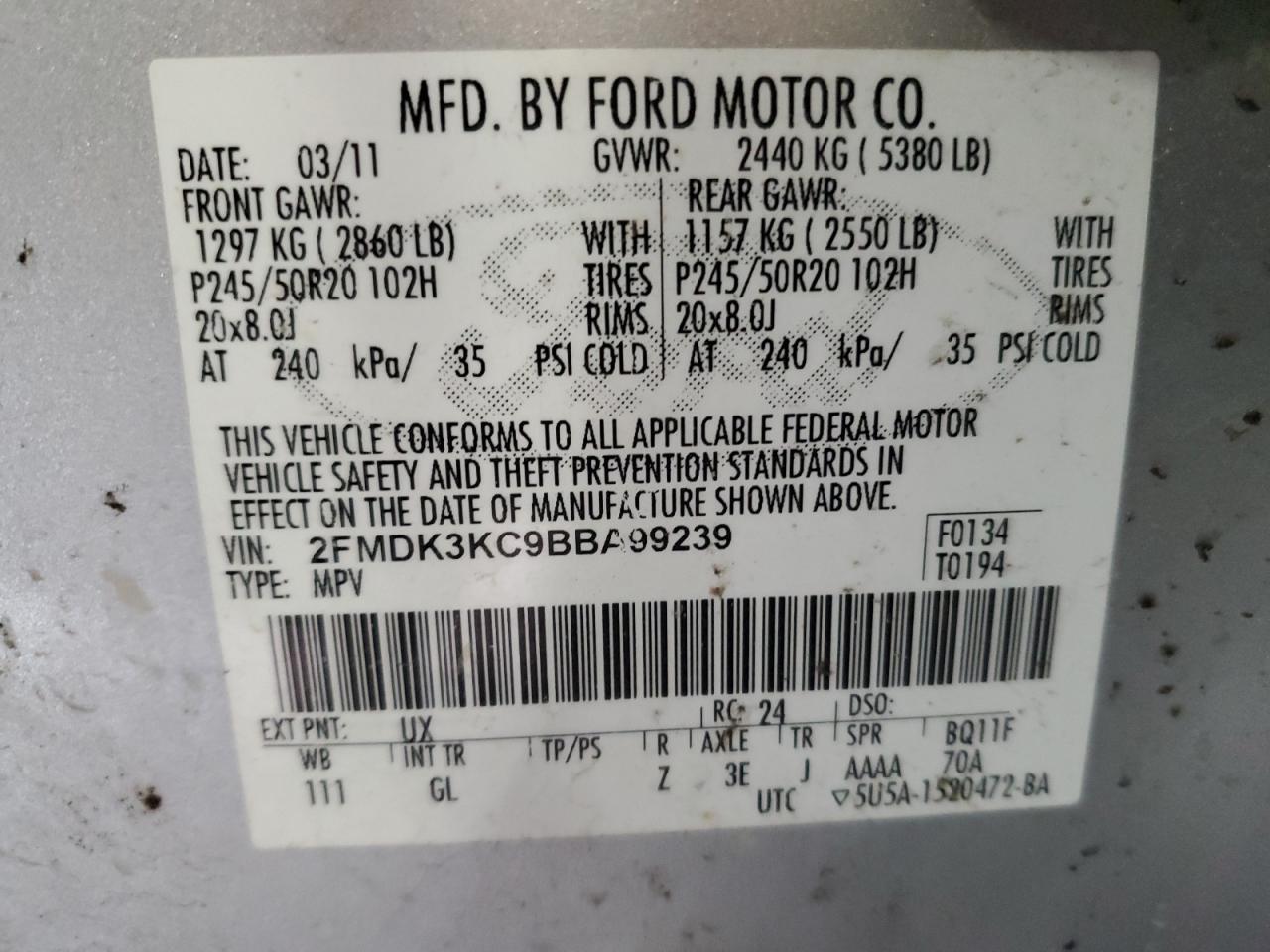2011 Ford Edge - Image 13