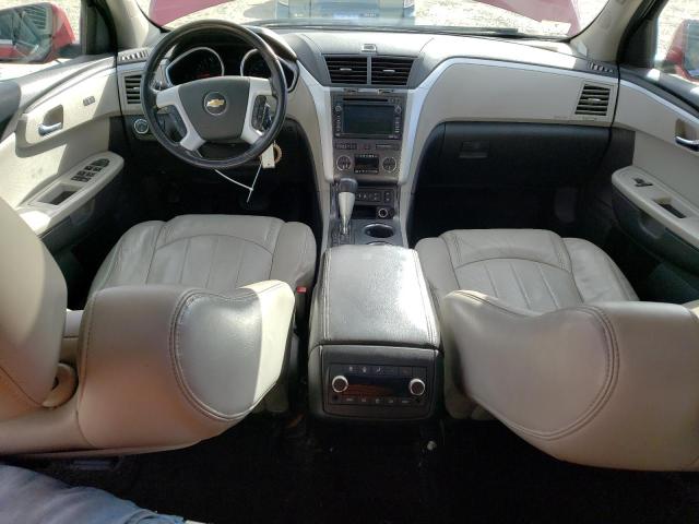  CHEVROLET TRAVERSE 2012 Czerwony