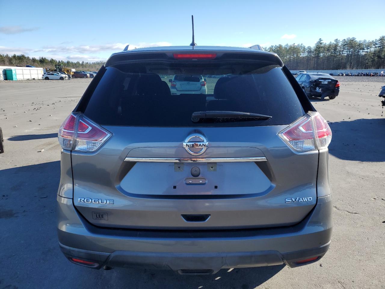 VIN KNMAT2MVXGP614617 2016 NISSAN ROGUE no.6