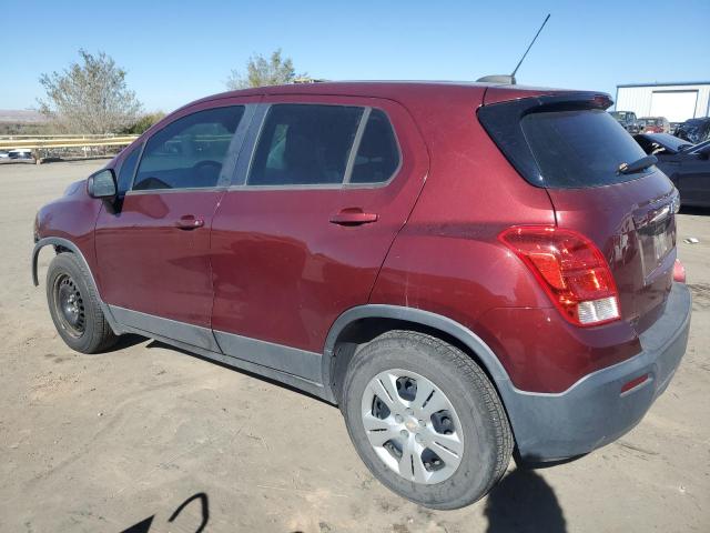 Паркетники CHEVROLET TRAX 2016 Бургунди