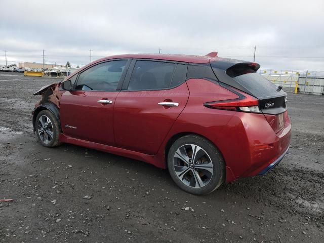  NISSAN LEAF 2019 Red