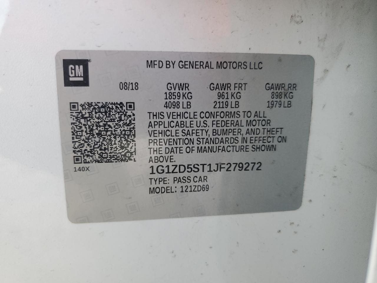 2018 Chevrolet Malibu - Image 12