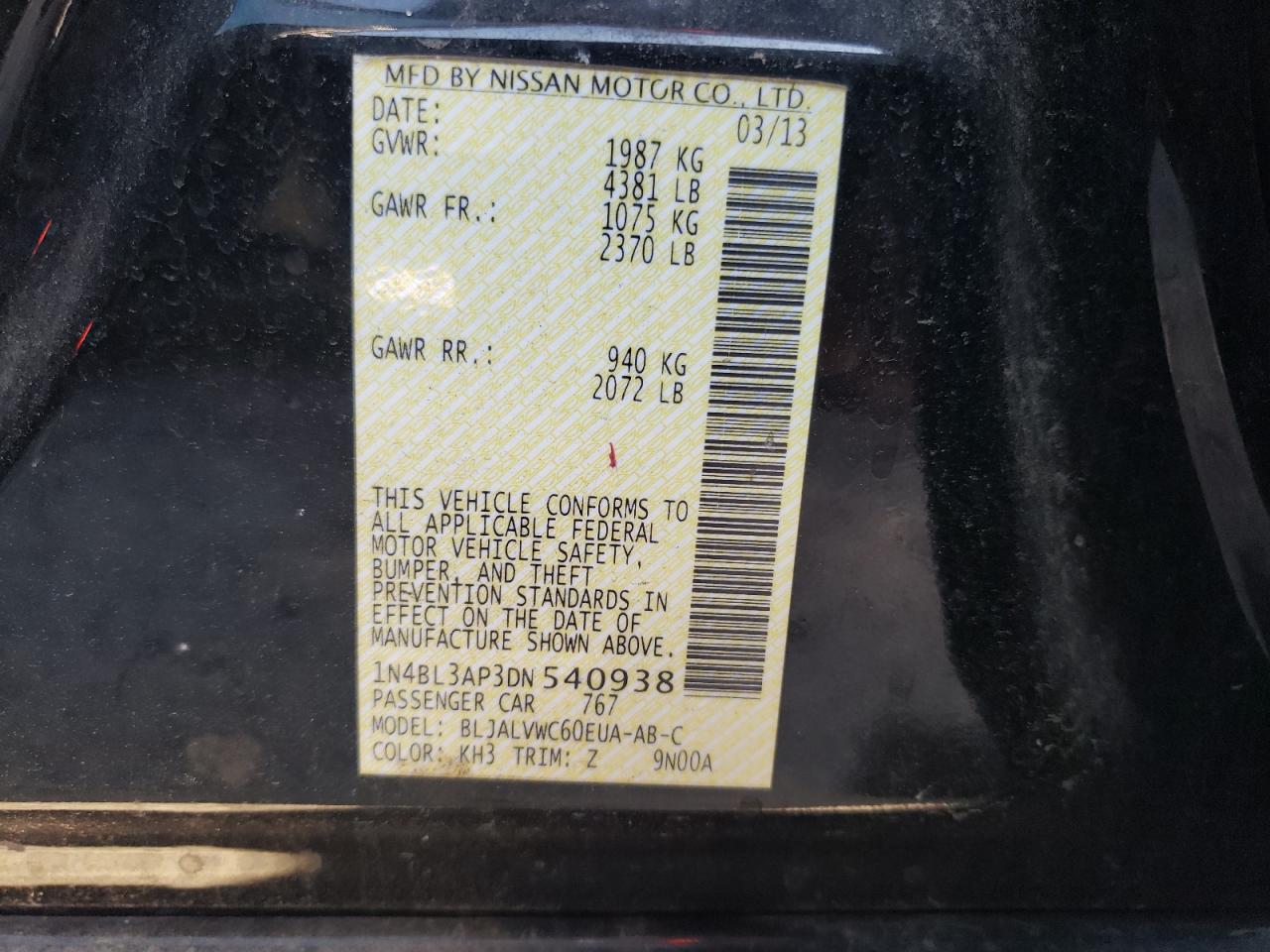 2013 Nissan Altima - Image 12