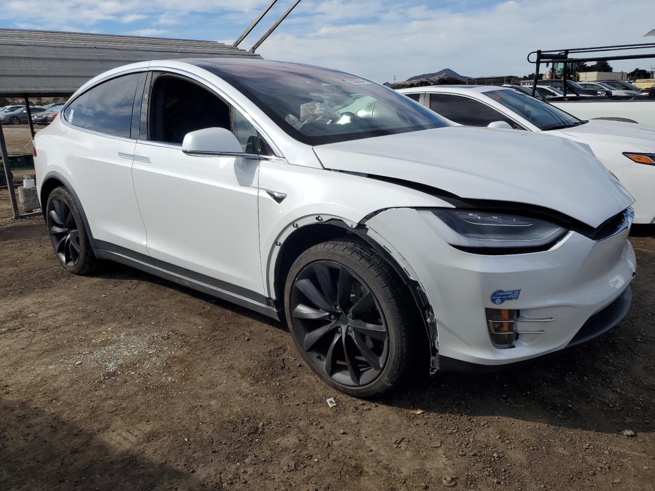 2021 Tesla Model X VIN: 5YJXCAE23MF319485 Lot: 79338584