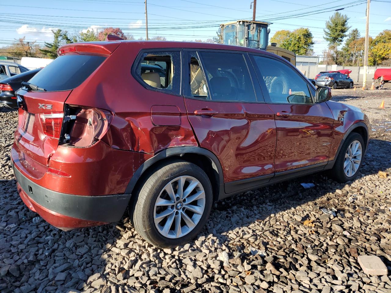 VIN 5UXWX9C57E0D14626 2014 BMW X3 no.3