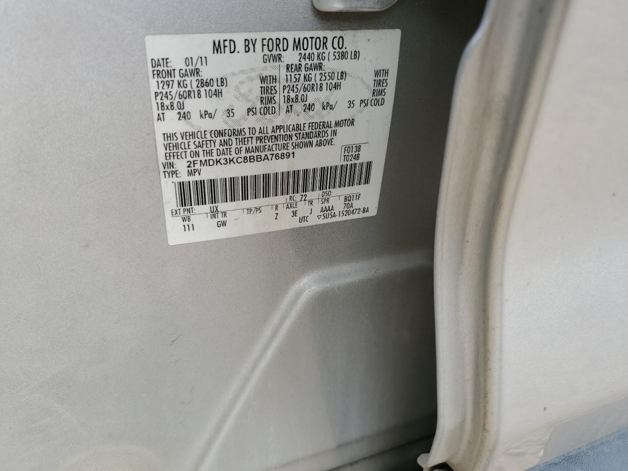 2011 Ford Edge - Image 13