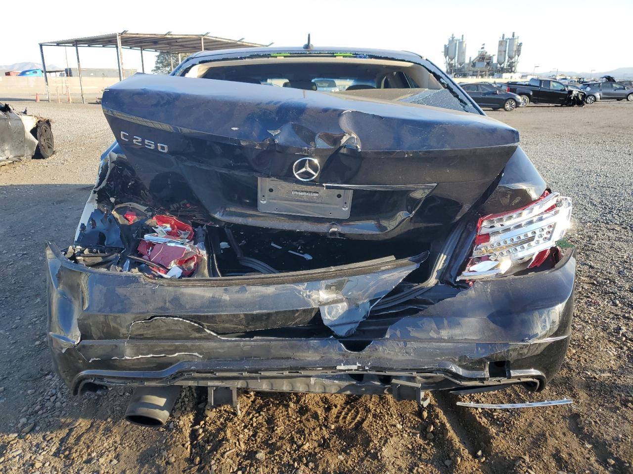 VIN WDDGF4HBXDR267289 2013 MERCEDES-BENZ C-CLASS no.6