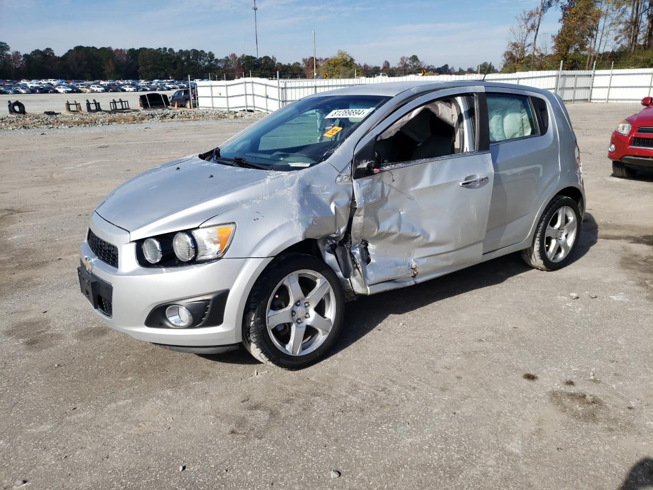 VIN 1G1JE6SBXF4198460 2015 CHEVROLET SONIC no.1