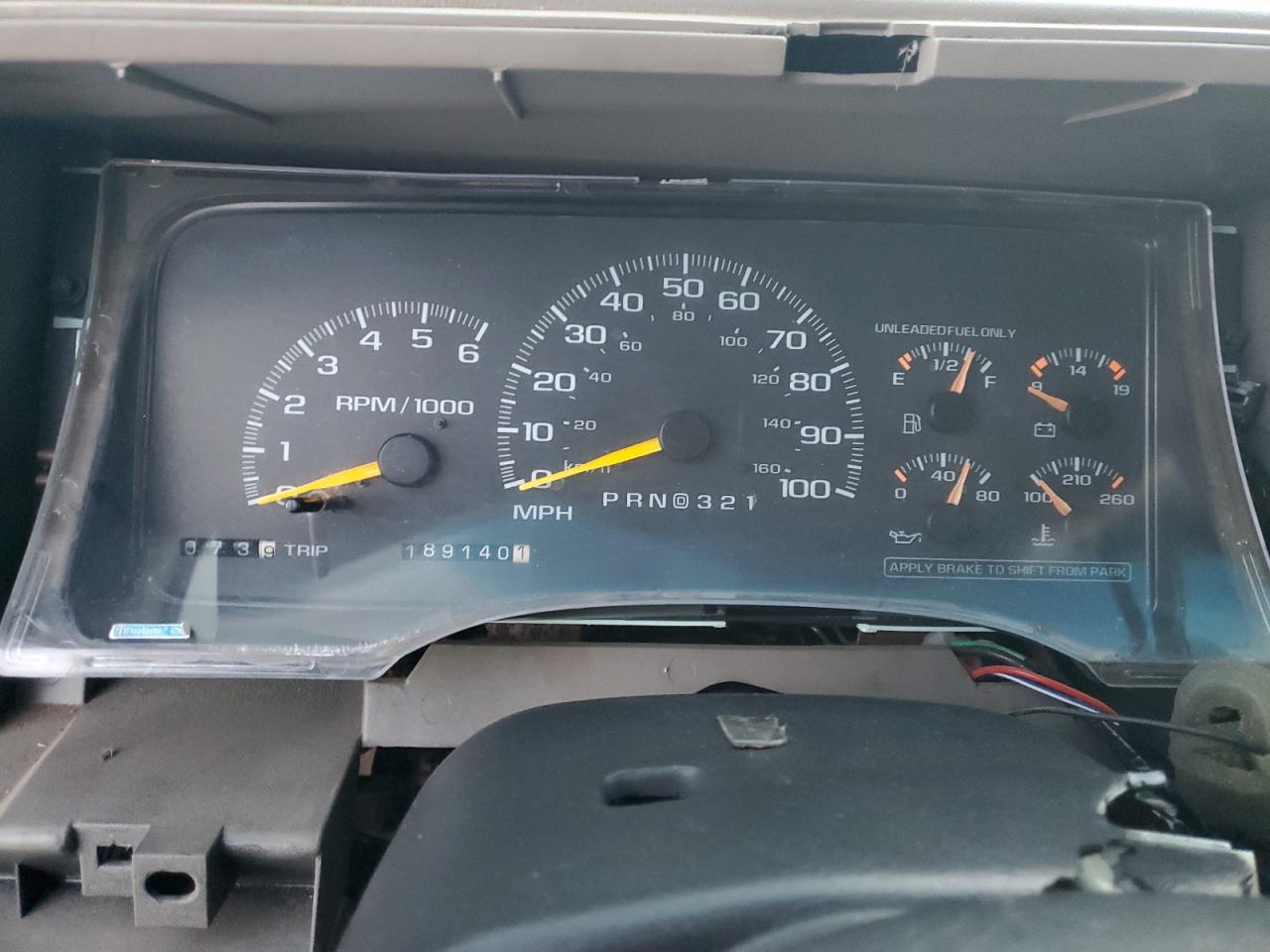 1999 Chevrolet Tahoe C1500 VIN: 1GNEC13R6XJ348104 Lot: 65696215