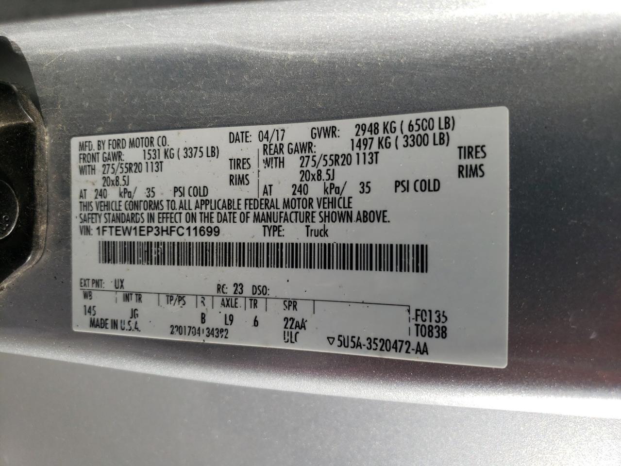2017 Ford F-150 - Image 13