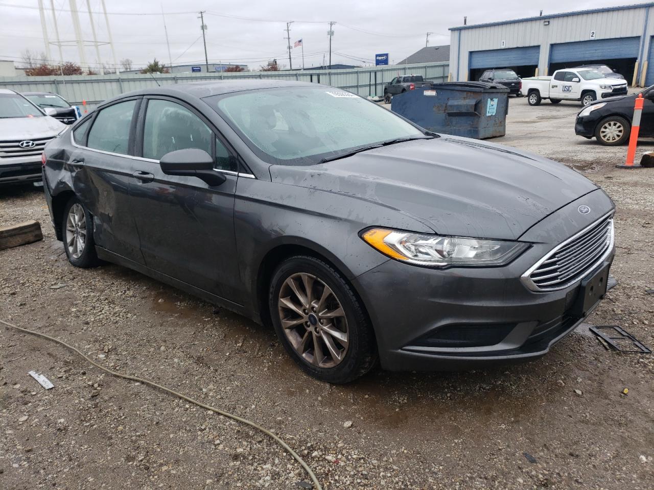 VIN 3FA6P0HD1HR304534 2017 FORD FUSION no.4