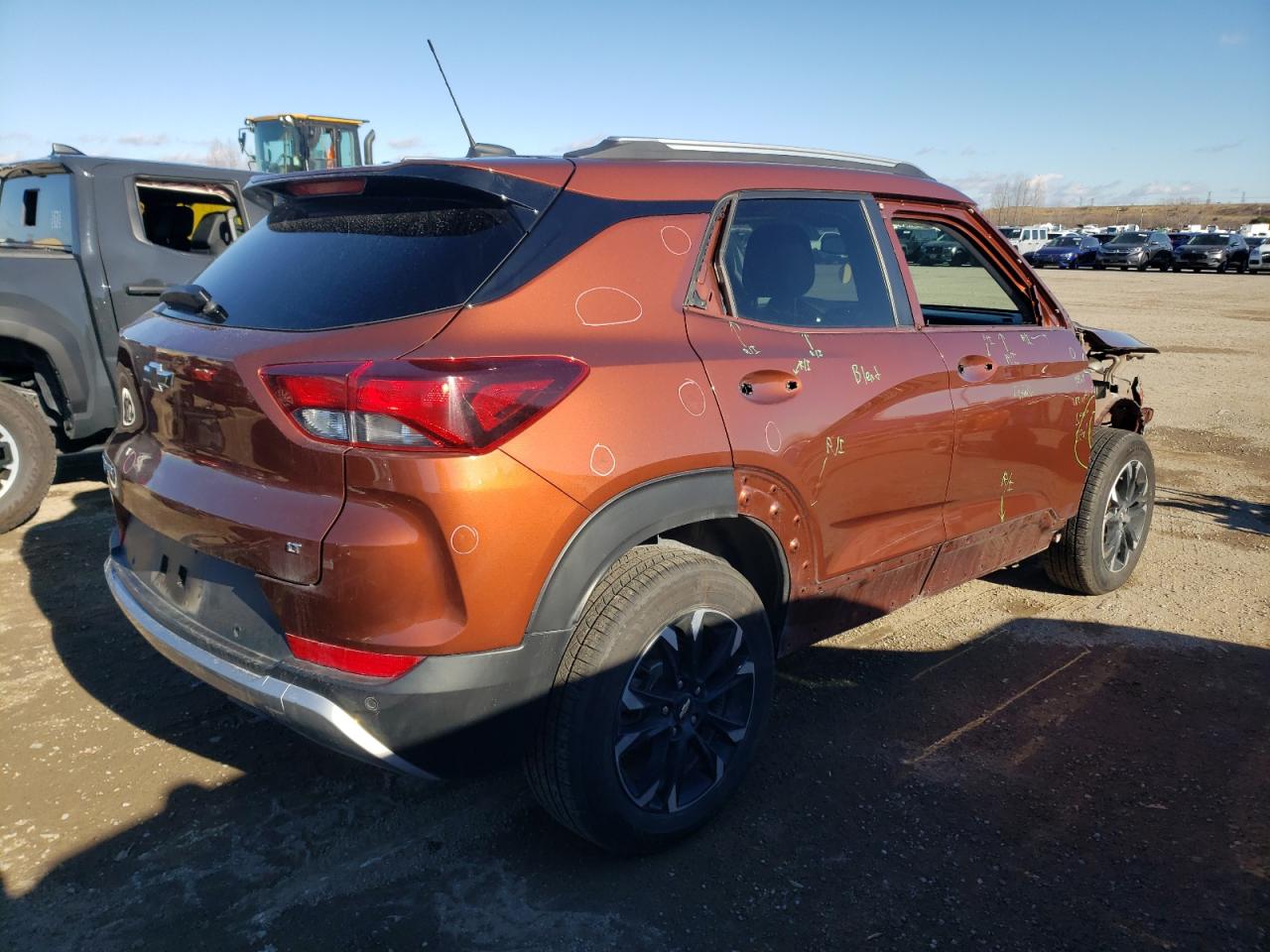 2021 Chevrolet Trailblazer Lt VIN: KL79MRSLXMB150793 Lot: 81039224