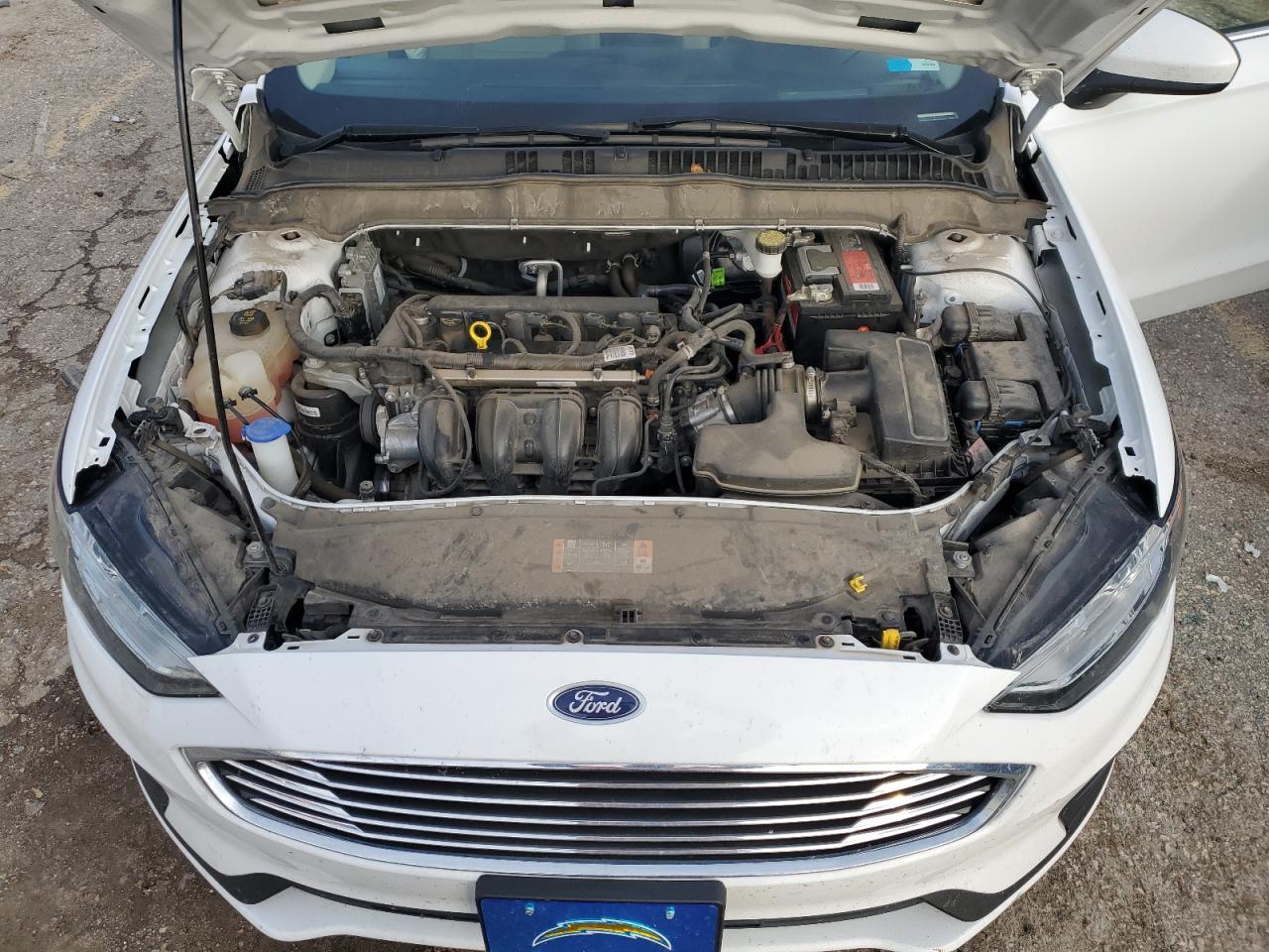 2019 Ford Fusion S VIN: 3FA6P0G71KR199092 Lot: 80296824