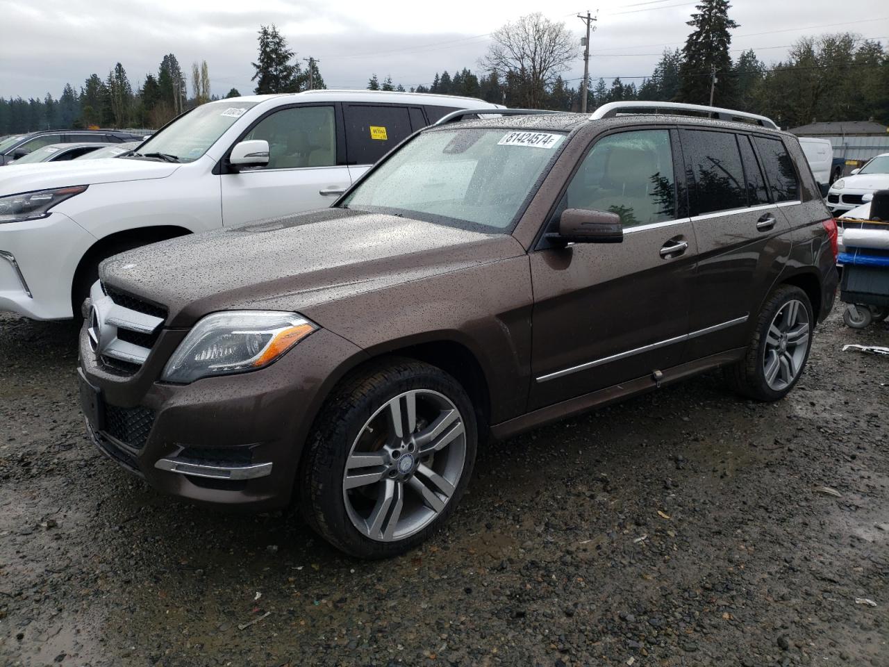 VIN WDCGG8JB7EG187710 2014 MERCEDES-BENZ GLK-CLASS no.1