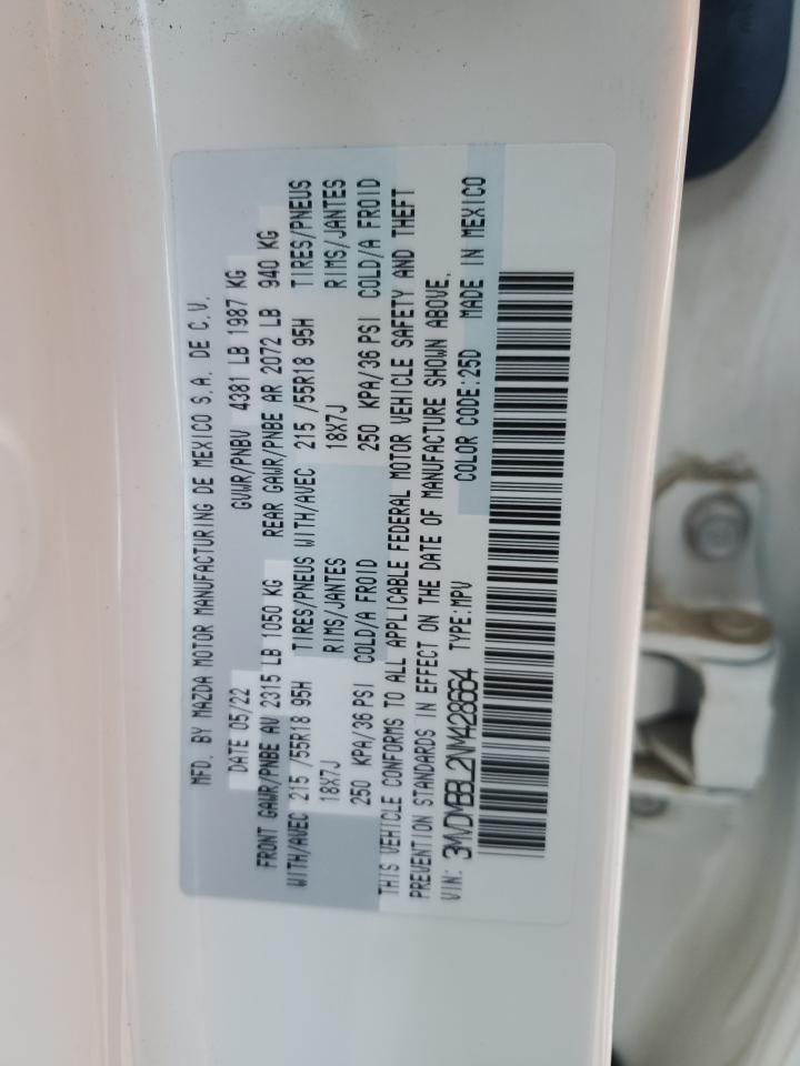 2022 Mazda Cx-30 Select VIN: 3MVDMBBL2NM428664 Lot: 79423924