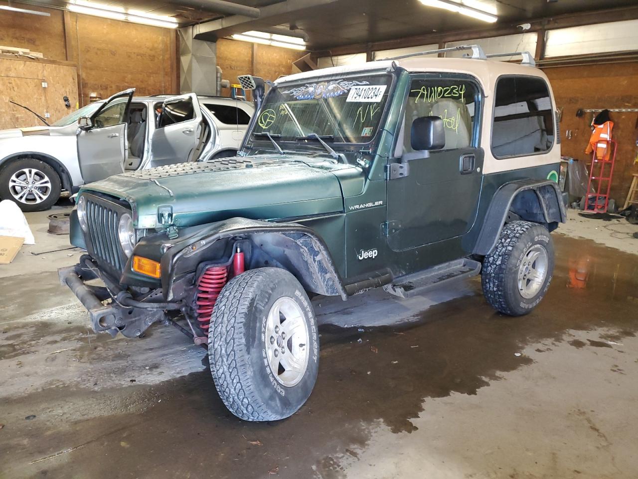 2000 Jeep Wrangler / Tj Se VIN: 1J4FA29P4YP701804 Lot: 79410234