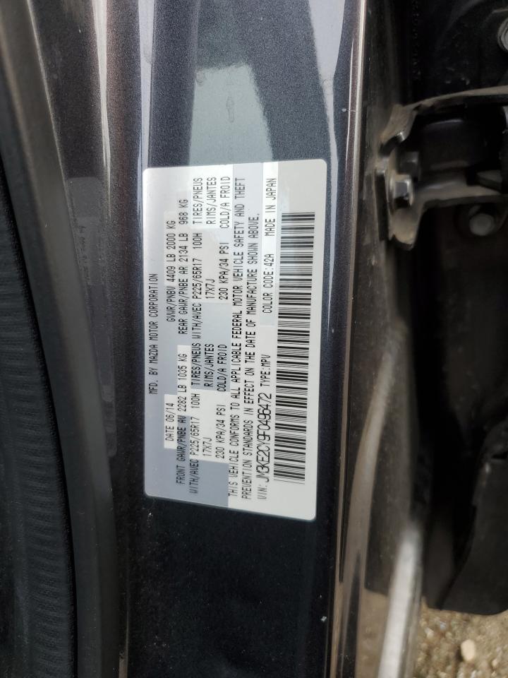 VIN JM3KE2CY9F0496472 2015 MAZDA CX-5 no.13