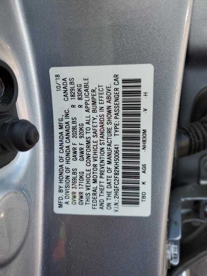 2019 Honda Civic - Image 12