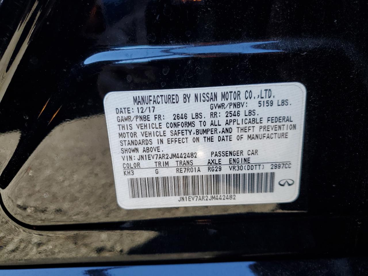 2018 Infiniti Q50 - Image 12