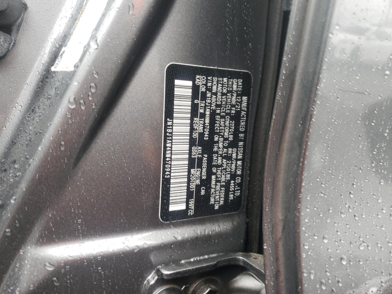 JN1BJ1AW4NW470943 2022 NISSAN ROGUE - Image 15