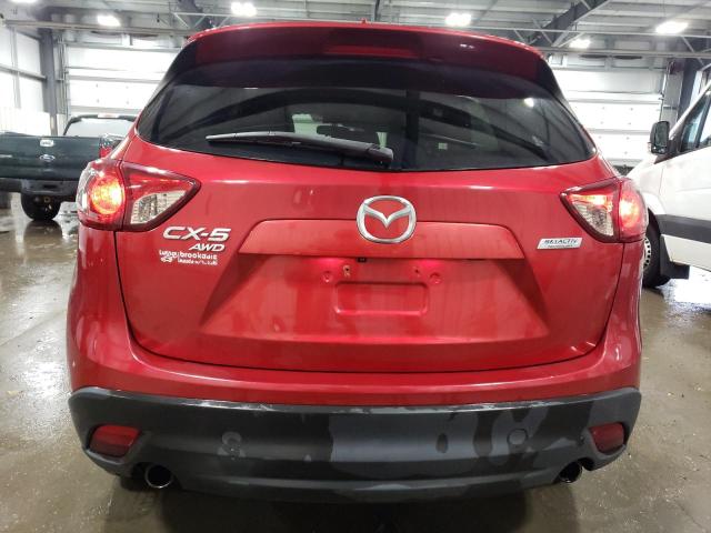  MAZDA CX-5 2016 Czerwony