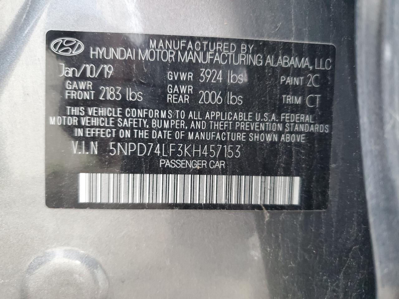 2019 Hyundai Elantra - Image 12