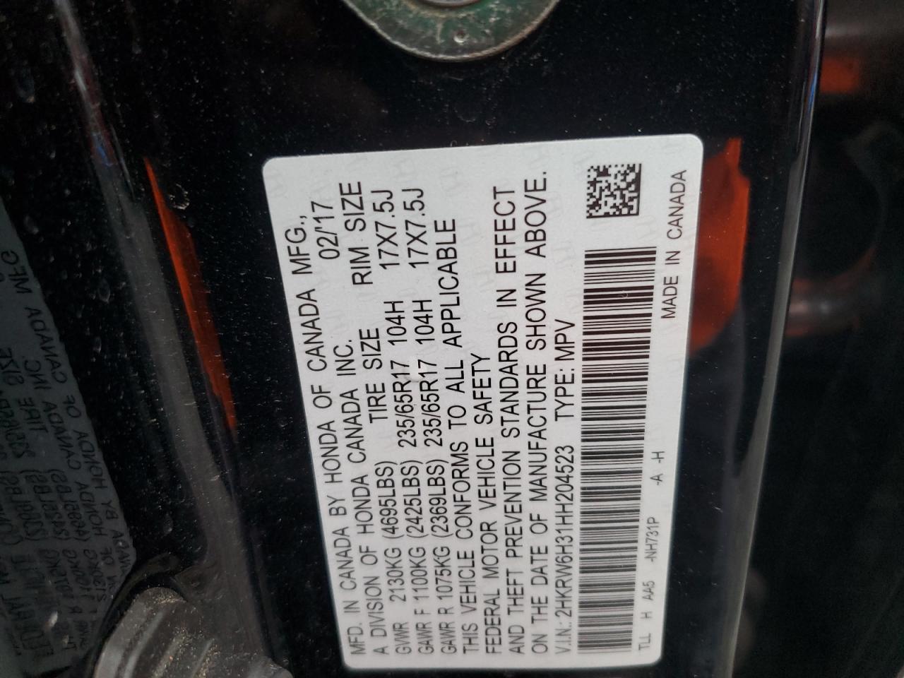 2017 Honda CR-V - Image 12