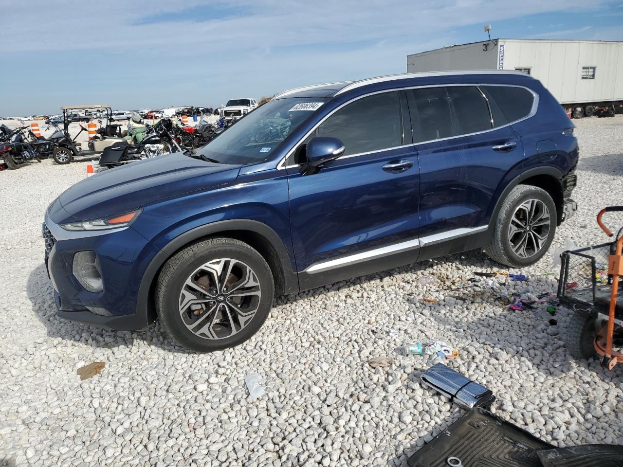 VIN 5NMS53AA1KH127104 2019 HYUNDAI SANTA FE no.1