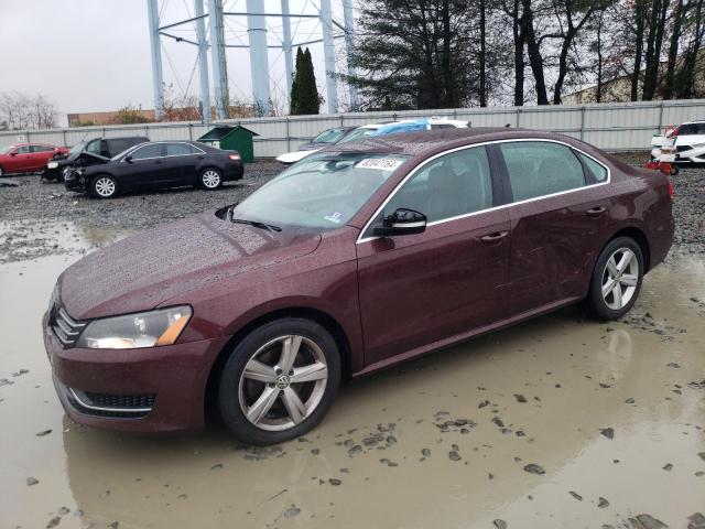 2013 Volkswagen Passat Se იყიდება Windsor-ში, NJ - Front End