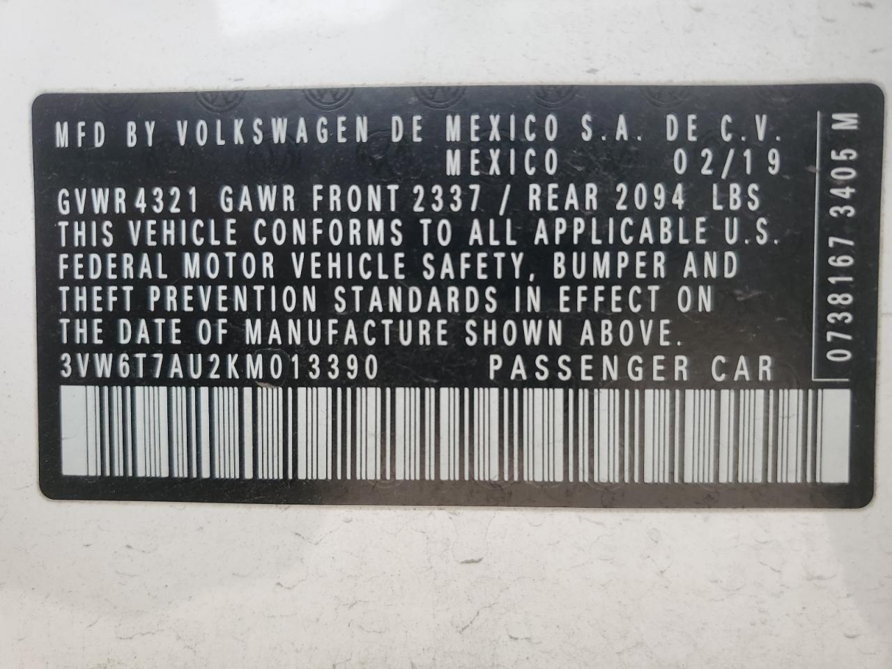 2019 Volkswagen GTI - Image 12