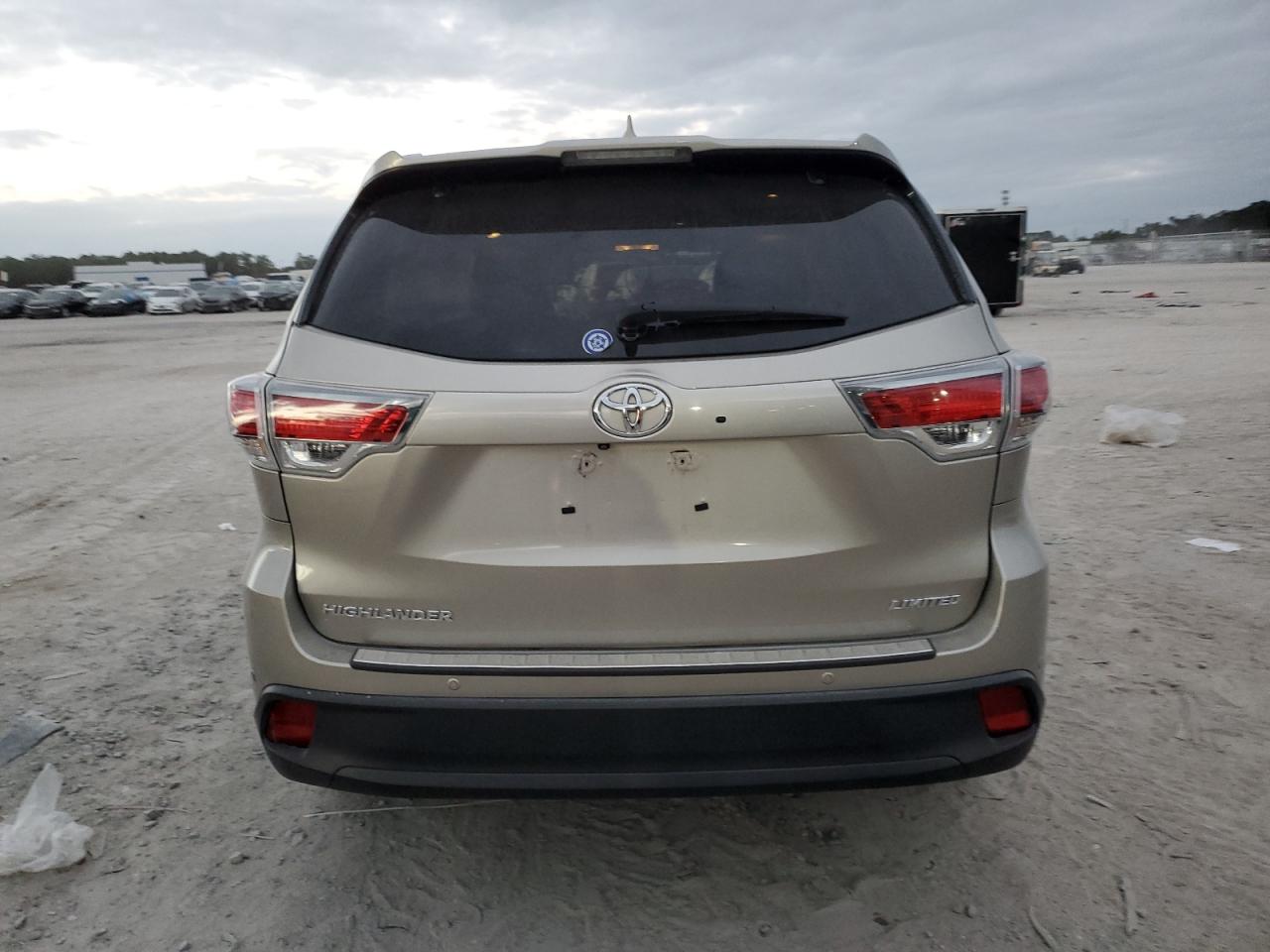 2016 Toyota Highlander Limited VIN: 5TDYKRFH5GS154922 Lot: 80802704