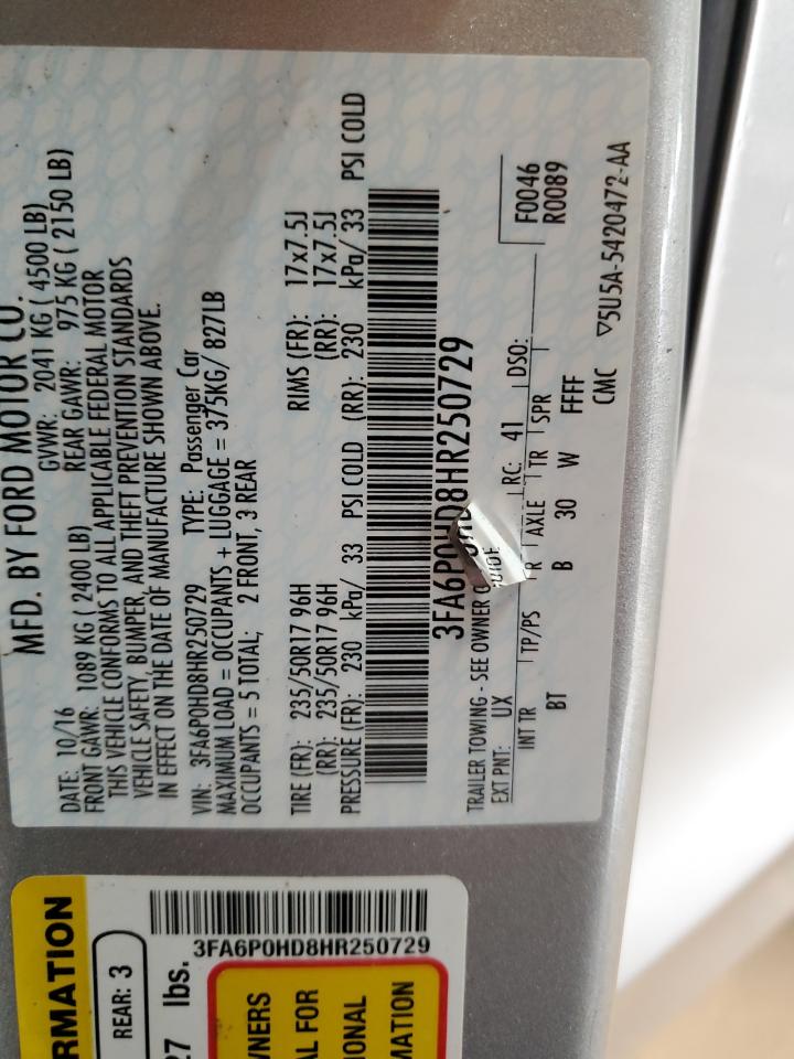 2017 Ford Fusion - Image 12