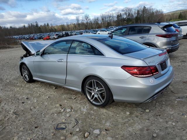  MERCEDES-BENZ E-CLASS 2016 Серебристый