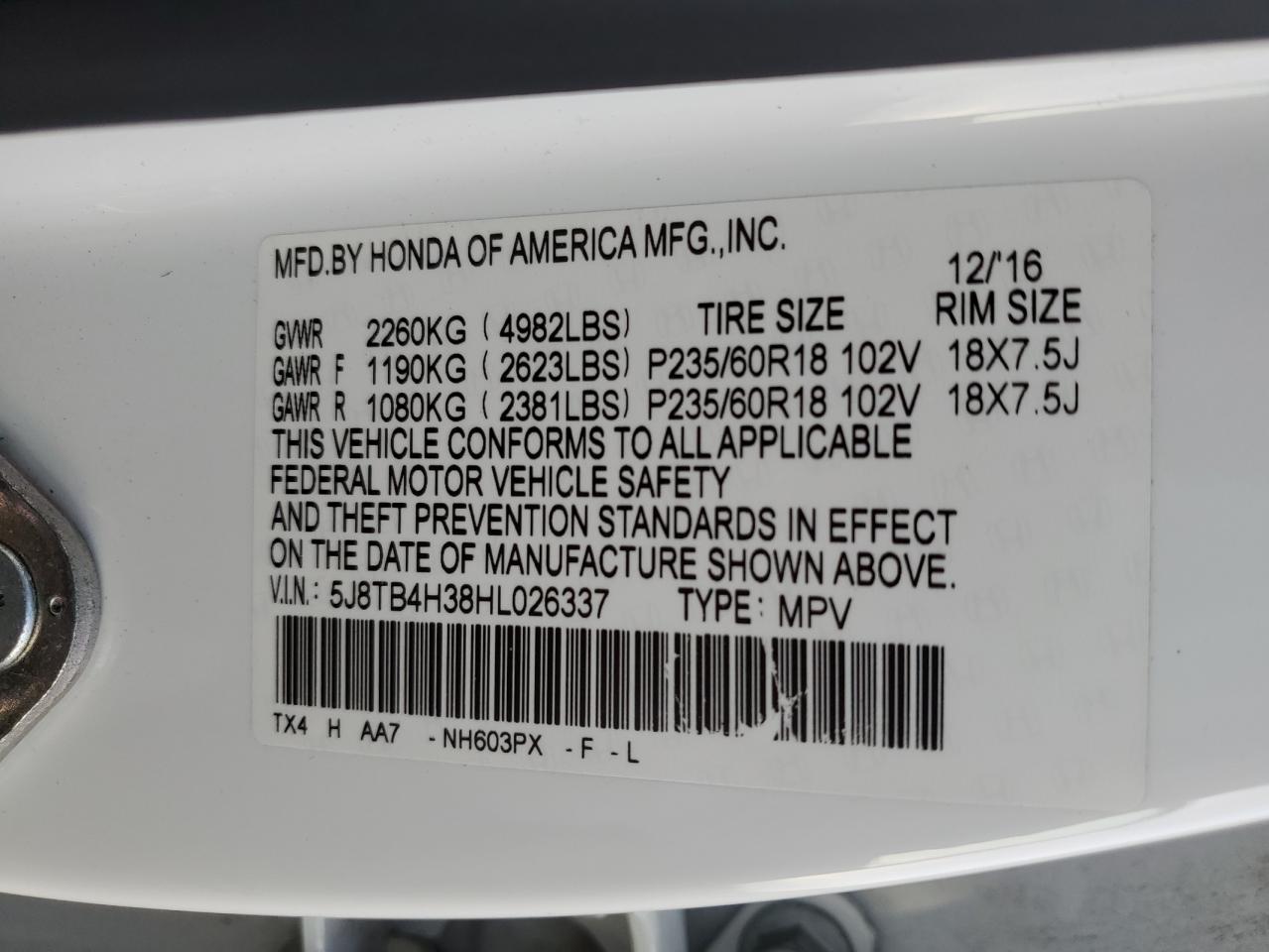 2017 Acura RDX - Image 15