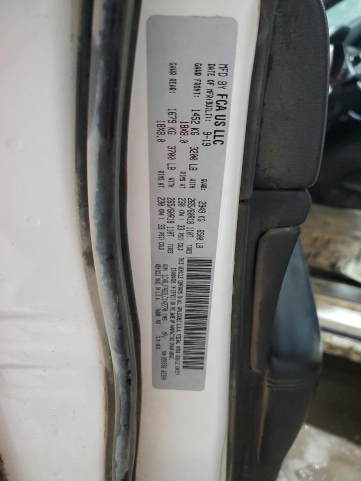 1C4RJFAG3LC142770 JEEP GRAND CHER 2020