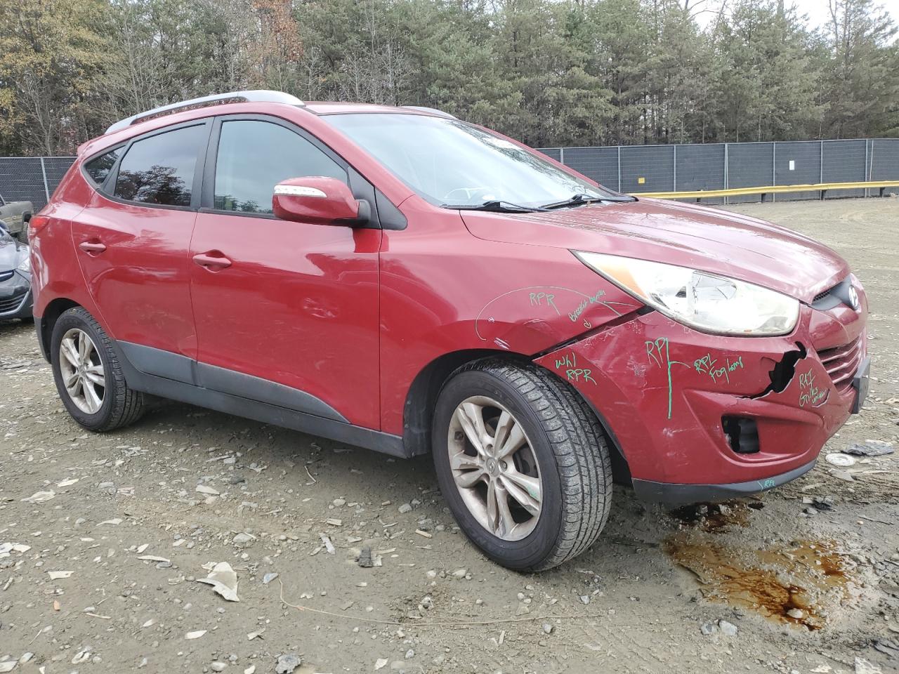 VIN KM8JU3ACXDU620268 2013 HYUNDAI TUCSON no.4