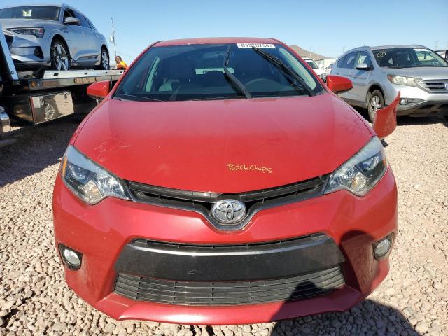  TOYOTA COROLLA 2016 Czerwony