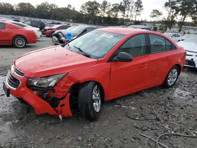  CHEVROLET CRUZE 2016 Czerwony