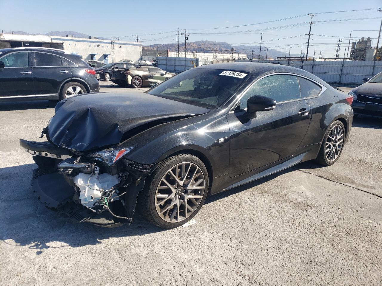 2017 Lexus Rc 350 VIN: JTHHE5BC2H5015234 Lot: 81196834