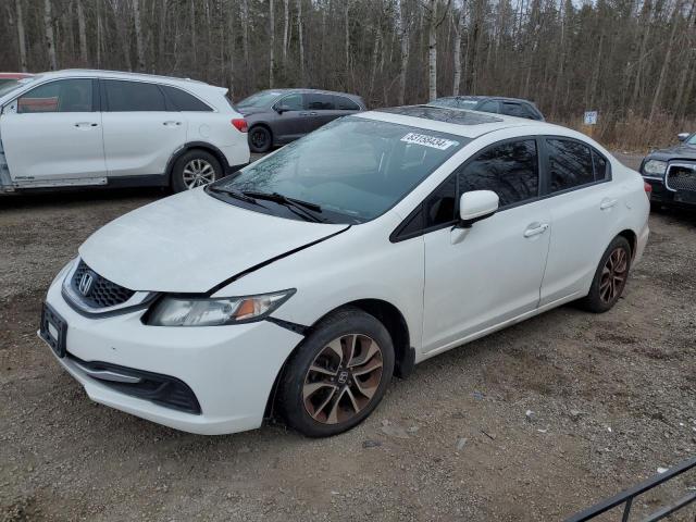 2015 HONDA CIVIC LX for sale at Copart ON - COOKSTOWN