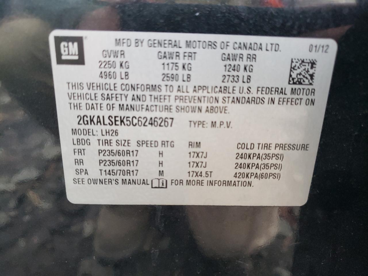 2012 GMC Terrain - Image 14