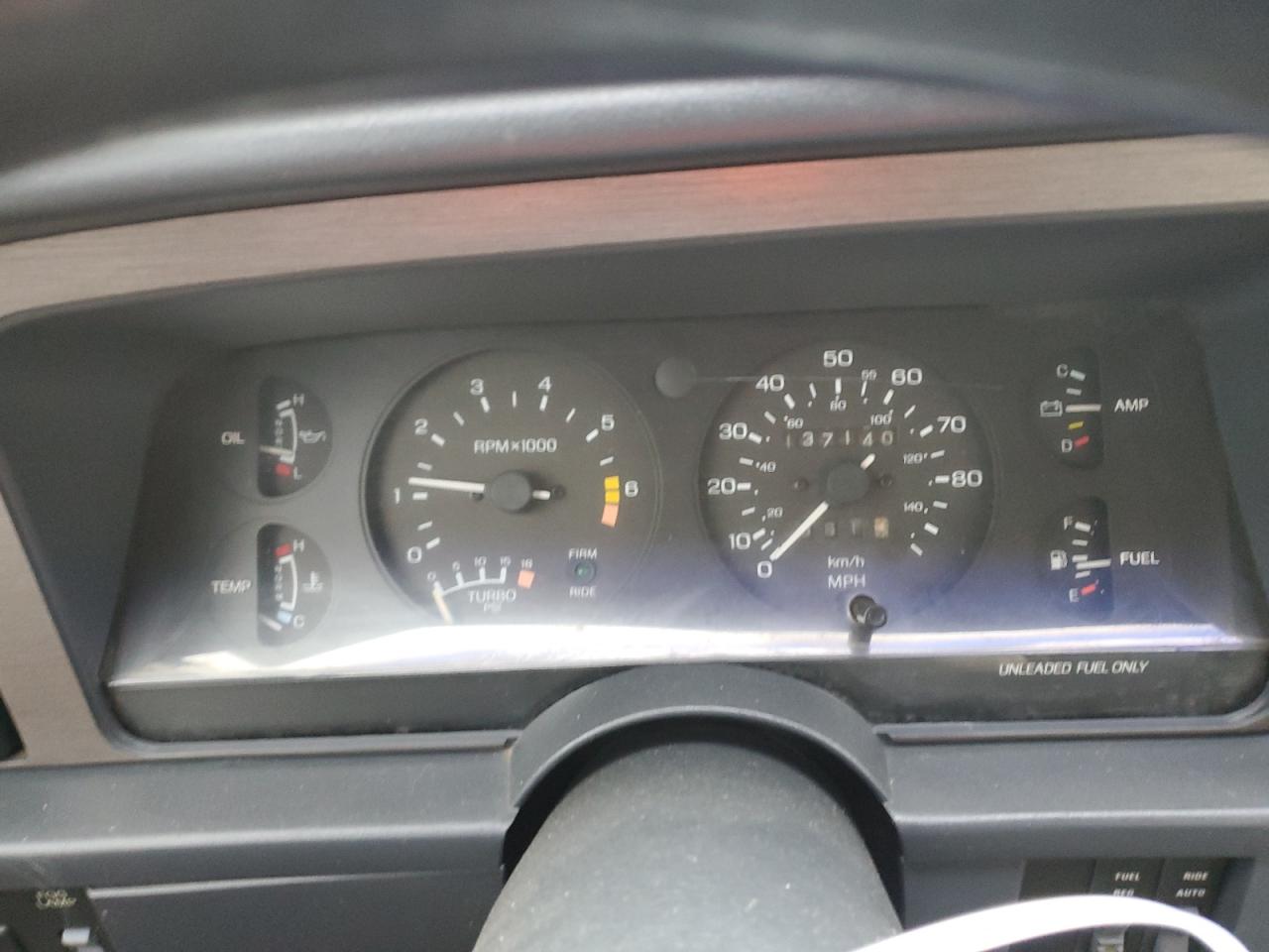 1987 Ford Thunderbird VIN: 1FABP64W7HH137025 Lot: 80162264