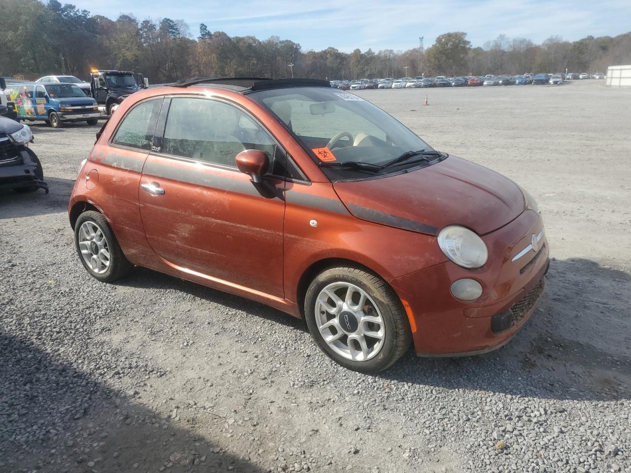 2012 Fiat 500 Pop VIN: 3C3CFFDR5CT142511 Lot: 80495124