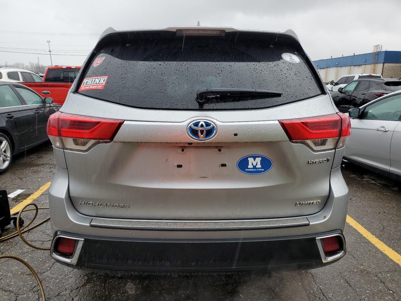 2018 Toyota Highlander Hybrid Limited VIN: 5TDDGRFH4JS050395 Lot: 81571914