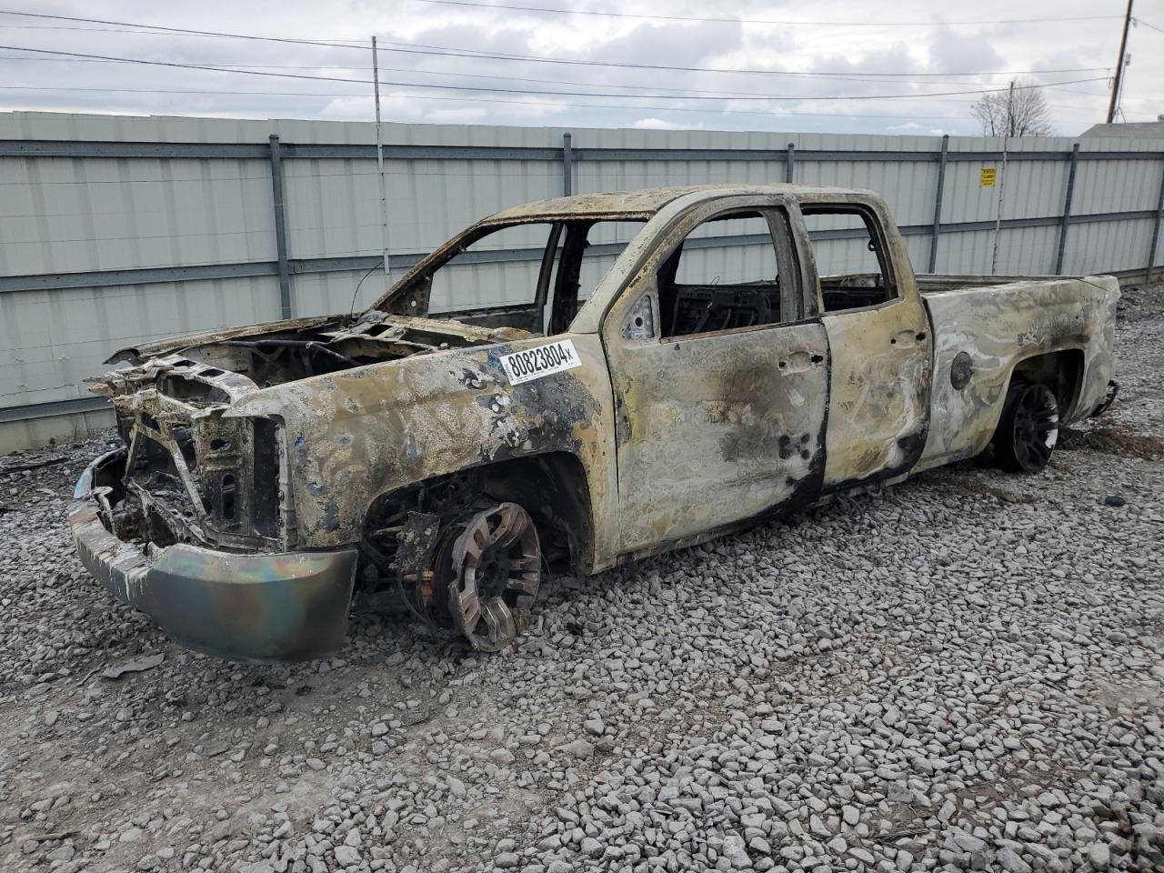 2018 Chevrolet Silverado K1500 Lt de vânzare în Ebensburg, PA - Burn